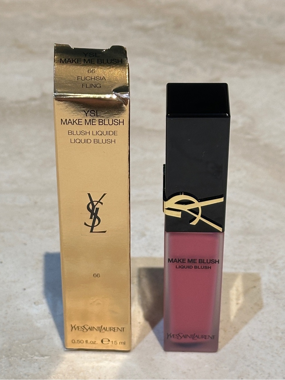 Yves Saint Laurent Make Me Blush 12H Blurring Liquid Blush - 66 Fuchsia Fling
